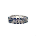 Sapphire Bracelet in .925 Sterling Silver - KSD 43672