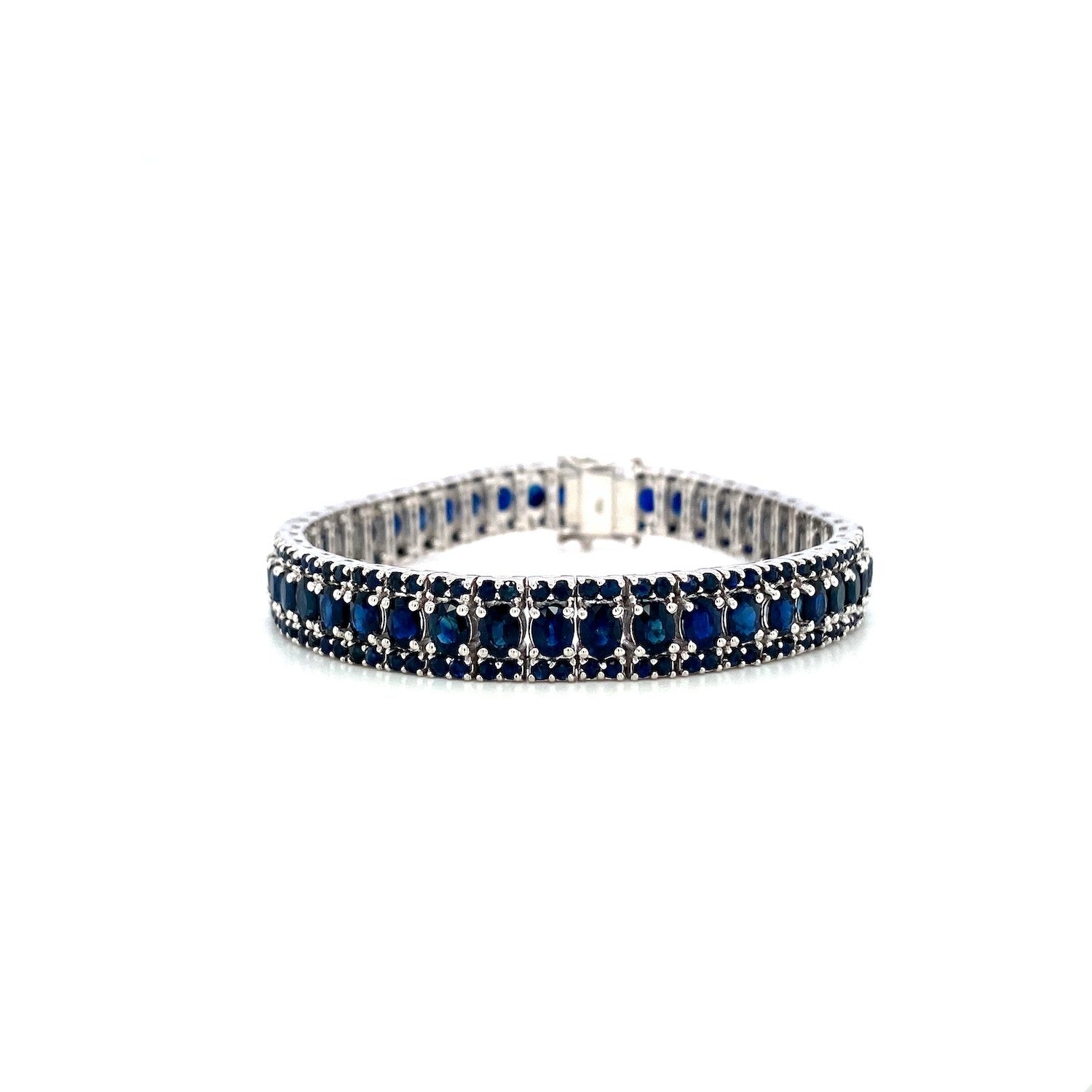 Sapphire Bracelet in .925 Sterling Silver - KSD 47809